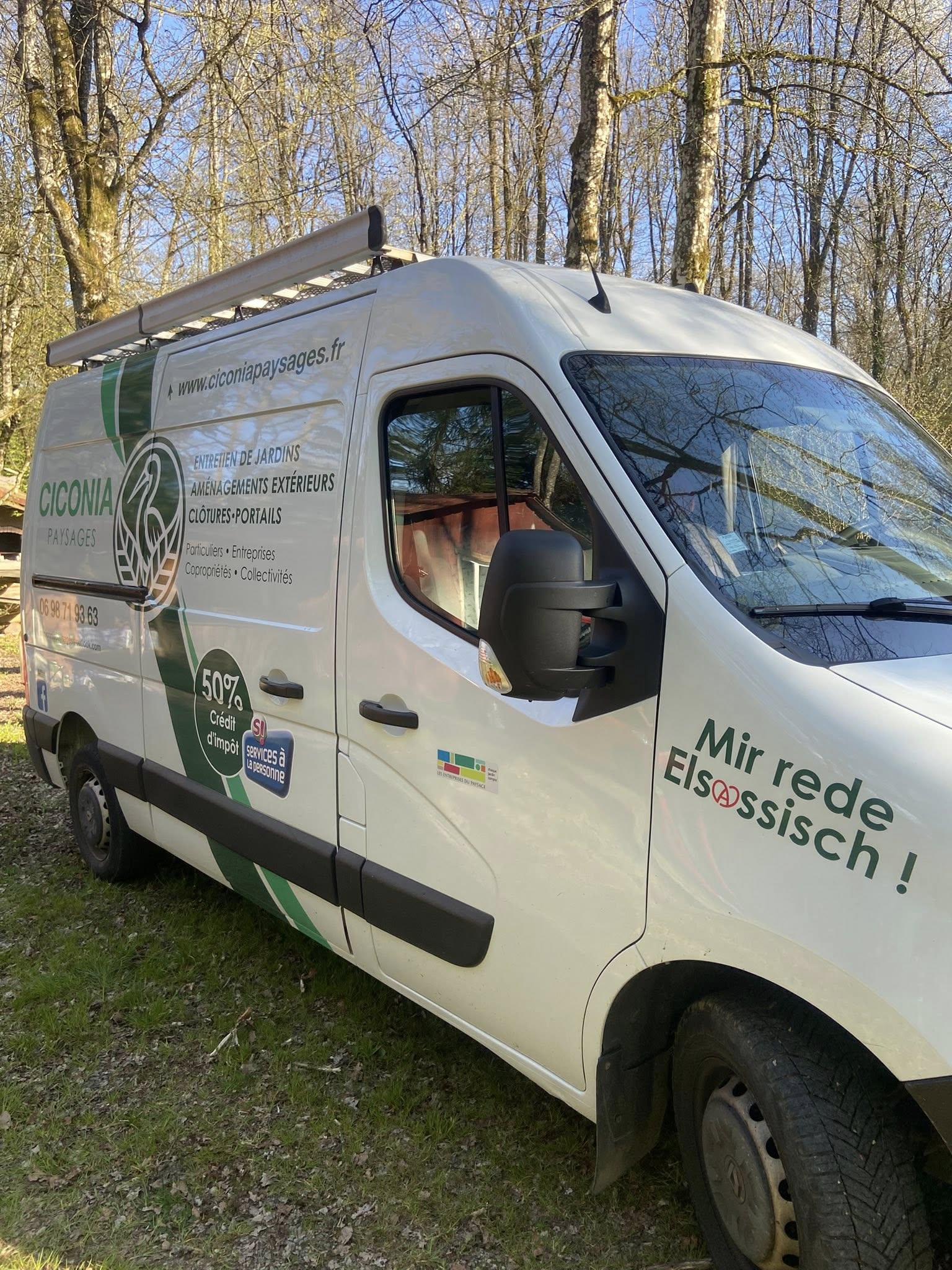 Ciconia Paysages : paysagiste pour cr&eacute;ation, am&eacute;nagement et entretien de jardins &agrave; Richwiller intervenant dans un rayon de 15 km : Ensisheim, Cernay, Burnaupt, Illzach et alentours Mulhouse
