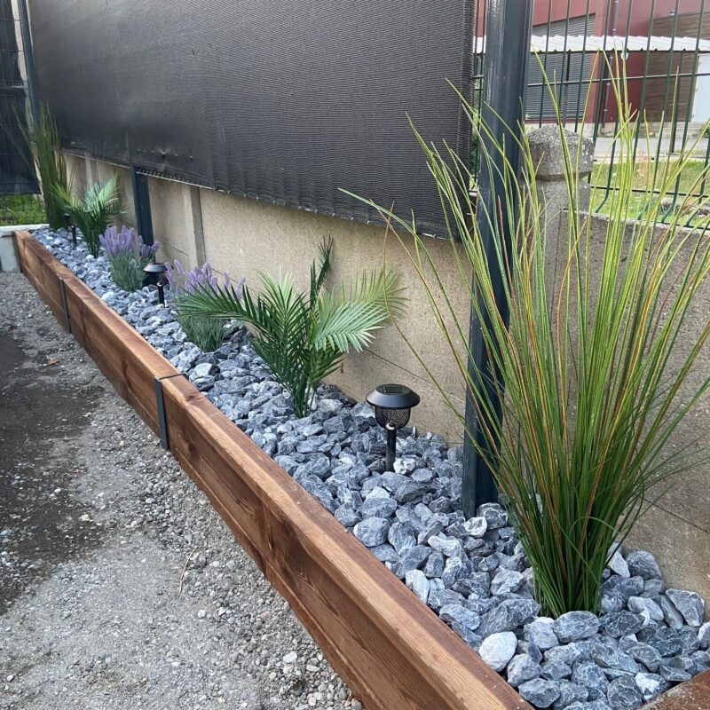 Am&eacute;nagement v&eacute;g&eacute;tal et min&eacute;ral pour jardins durables et esth&eacute;tiques &agrave; Richwiller pr&egrave;s de Cernay Riedisheim